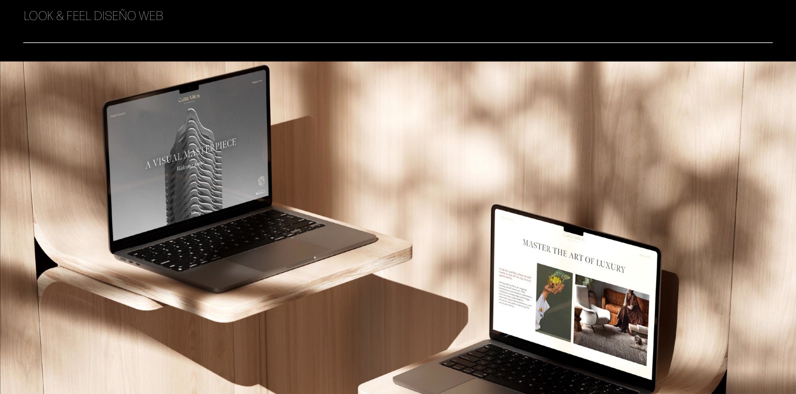 Casa Mitos · diseño web