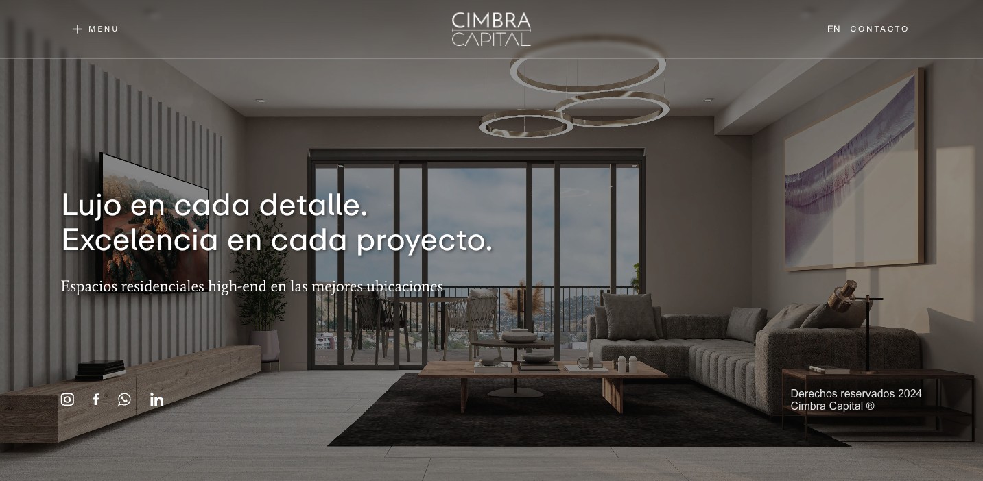 Cimbra Capital · Home